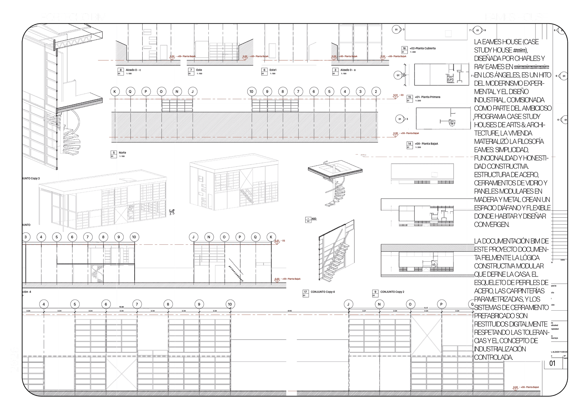 Ficha de proyecto: Eames House